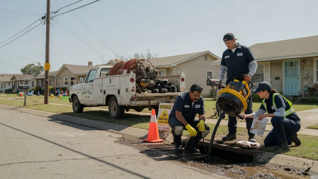Drain Cleaning in Berclair, TX near me